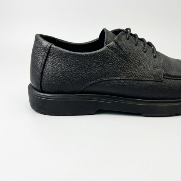 Chaussures Noir Cuir - Semelles Très Confortable