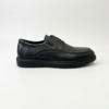 Chaussures Noir Cuir - Semelles Très Confortable