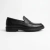 img-6 Chaussures Loafer Noir Cuir
